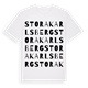 Stora Karlsberg ordlek t-shirt