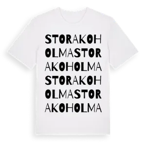 Stora Koholma ordlek t-shirt – ekologisk bomull t-shirt från Pinshirt