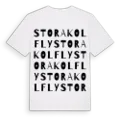 Stora Kolfly ordlek t-shirt