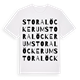 Stora Löckerum ordlek t-shirt