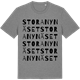 Mid Heather Gray t-shirt med Stora Nynäset ordlek t-shirt