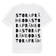 Stora Prämboda ordlek t-shirt