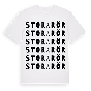 Stora Rör ordlek t-shirt – ekologisk bomull t-shirt från Pinshirt