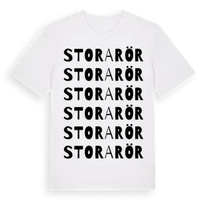 Stora Rör ordlek t-shirt – ekologisk bomull t-shirt från Pinshirt