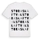 Stora Skaftvik ordlek t-shirt