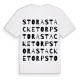 Stora Stacketorp ordlek t-shirt