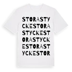 Stora Stycke ordlek t-shirt – ekologisk bomull t-shirt från Pinshirt