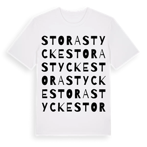 Stora stycke ordlek t-shirt – ekologisk bomull t-shirt från Pinshirt