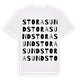 Stora Sund ordlek t-shirt