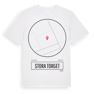 Stora Torget t-shirt – ekologisk bomull t-shirt från Pinshirt