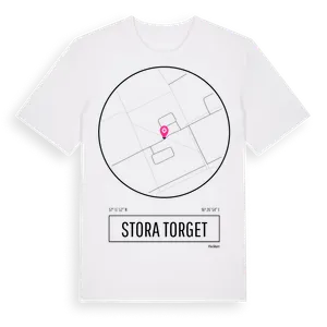 Stora Torget t-shirt – ekologisk bomull t-shirt från Pinshirt