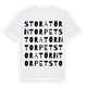 Stora Törntorpet ordlek t-shirt