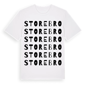 Storebro ordlek t-shirt – ekologisk bomull t-shirt från Pinshirt