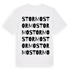 Stormo ordlek t-shirt – ekologisk bomull t-shirt från Pinshirt