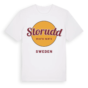 Storudd cirkel t-shirt – ekologisk bomull t-shirt från Pinshirt
