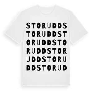 Storudd ordlek t-shirt – ekologisk bomull t-shirt från Pinshirt