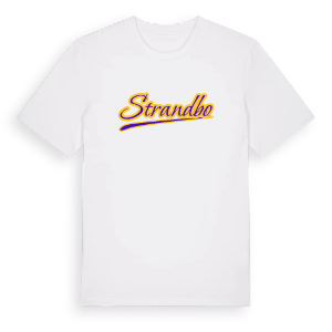 Strandbo baseball t-shirt – ekologisk bomull t-shirt från Pinshirt