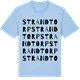 Blue Soul t-shirt med Strandtorp ordlek t-shirt