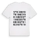 Strängen ordlek t-shirt