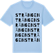 Blue Soul t-shirt med Strängen ordlek t-shirt