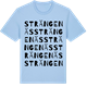 Blue Soul t-shirt med Strängenäs ordlek t-shirt