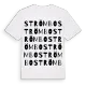 Strömbo ordlek t-shirt
