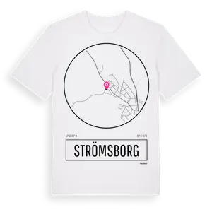 Strömsborg t-shirt – ekologisk bomull t-shirt från Pinshirt