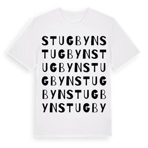 Stugbyn ordlek t-shirt – ekologisk bomull t-shirt från Pinshirt
