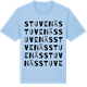 Blue Soul t-shirt med Stuvenäs ordlek t-shirt