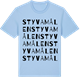 Blue Soul t-shirt med Styvamålen ordlek t-shirt