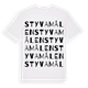 Styvamålen ordlek t-shirt
