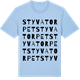 Blue Soul t-shirt med Styvatorpet ordlek t-shirt