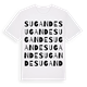 Sugande ordlek t-shirt
