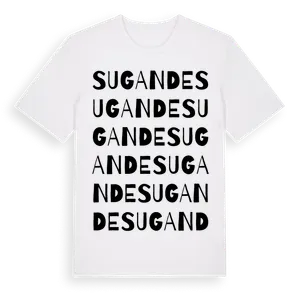 Sugande ordlek t-shirt – ekologisk bomull t-shirt från Pinshirt