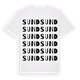 Sund ordlek t-shirt