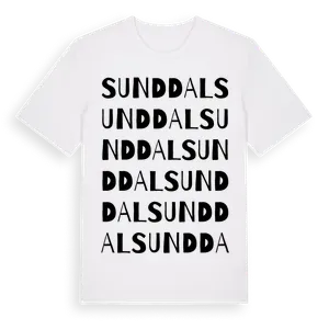Sunddal ordlek t-shirt – ekologisk bomull t-shirt från Pinshirt