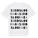 Sundskoghaga ordlek t-shirt