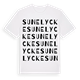 Sunelycke ordlek t-shirt