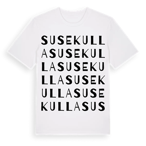 Susekulla ordlek t-shirt – ekologisk bomull t-shirt från Pinshirt