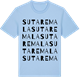 Blue Soul t-shirt med Sutaremala ordlek t-shirt