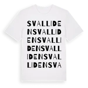 Svalliden ordlek t-shirt – ekologisk bomull t-shirt från Pinshirt