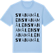 Blue Soul t-shirt med Svanamålen ordlek t-shirt