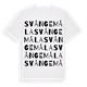 Svångemåla ordlek t-shirt