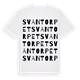 Svantorpet ordlek t-shirt