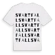 Svartfall ordlek t-shirt
