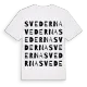 Svederna ordlek t-shirt