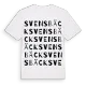 Svensbäck ordlek t-shirt