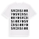 Svensboryd ordlek t-shirt