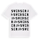 Svenserum ordlek t-shirt