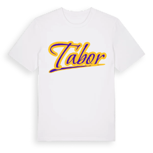 Tabor baseball t-shirt – ekologisk bomull t-shirt från Pinshirt